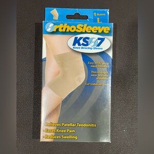 Ortho Sleeve KS 7 Knee Bracing Sleeve Large Natural